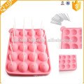 Multi Color Bandeja para hornear de silicona no Stick Silicona Ice Lolly Mold